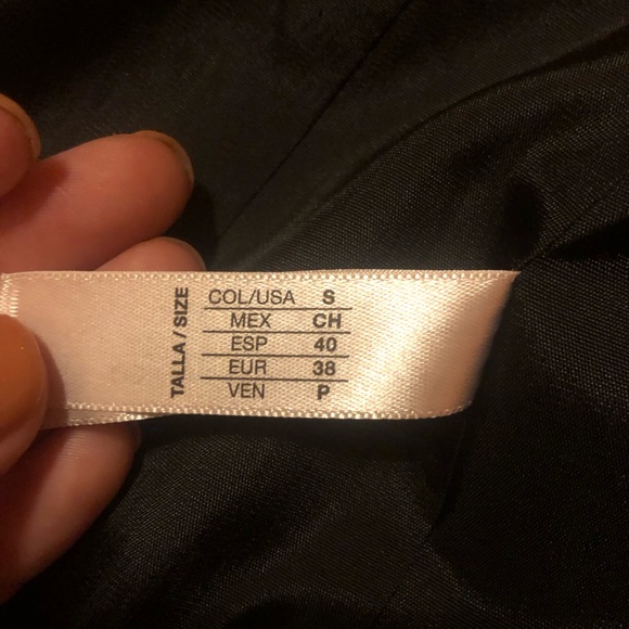 JULIETA Suarez Wool Black Blazer Jacket, Size S, Colombian contemporary designer - Picture 7 of 7